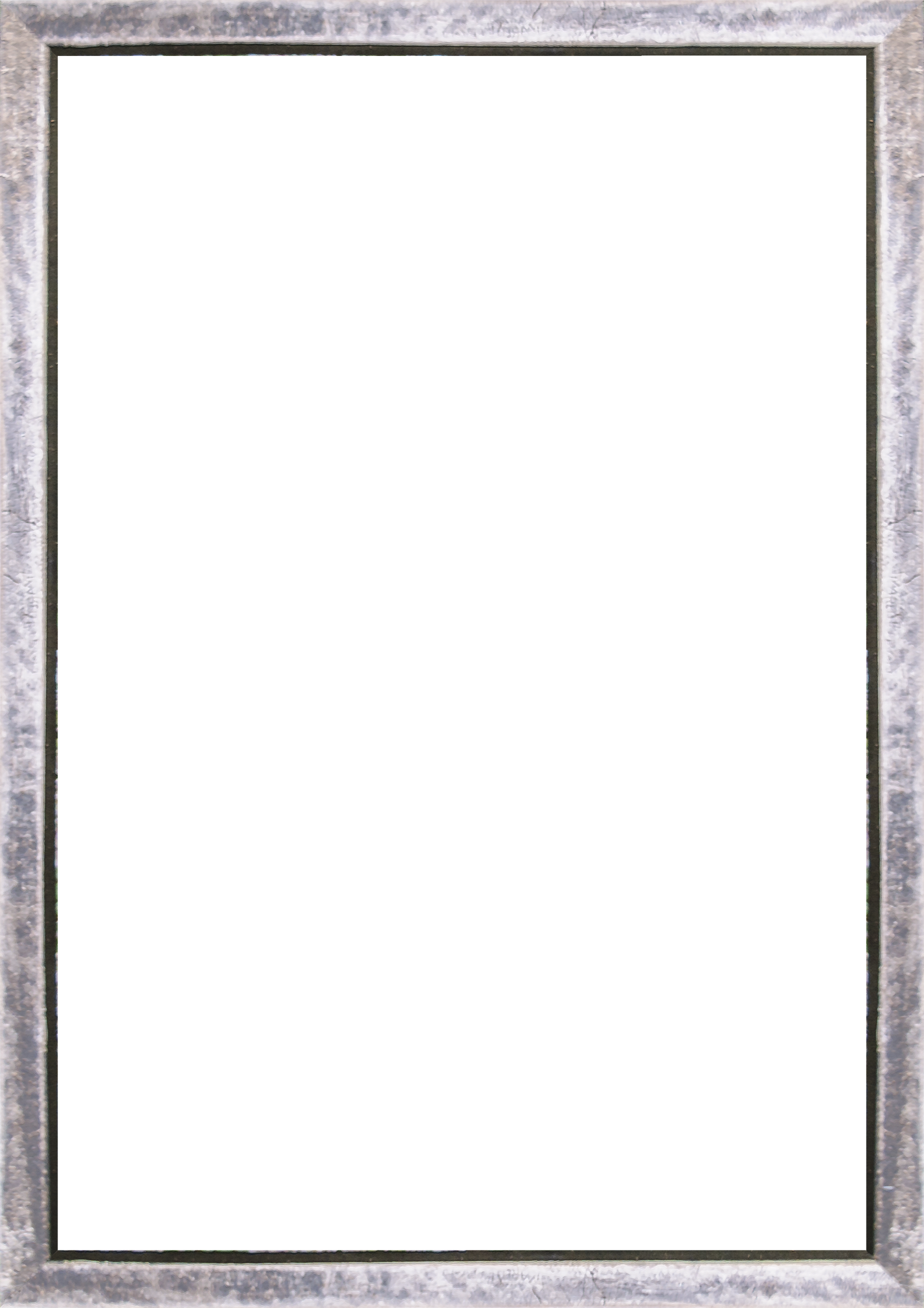 White Portrait Frame  